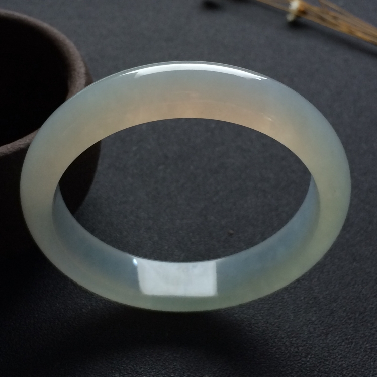 （超值推荐）冰种淡晴水手镯（57.2mm）