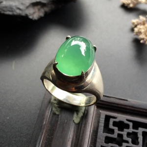 （超值推荐）冰种晴水戒面