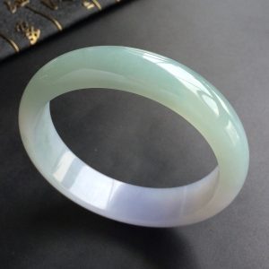 (超值推荐)糯冰种晴水紫罗兰手镯(58.3mm)