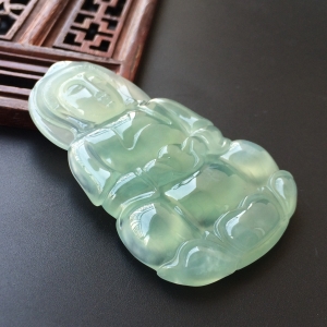 (超值推荐)冰种晴水观音挂件
