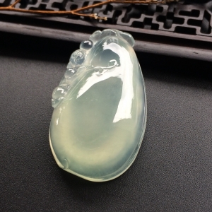 （超值推荐）冰种淡晴水福瓜挂件