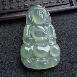 （超值推荐）冰种晴水观音挂件