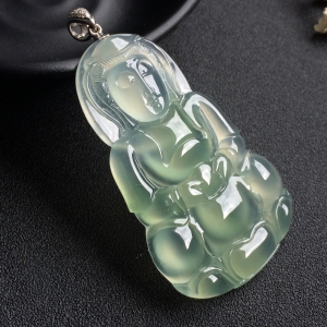 （超值推荐）冰种晴水观音挂件