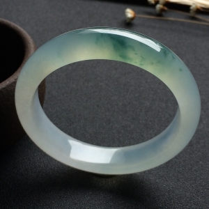 （超值推荐）冰种飘花手镯（57.3mm）