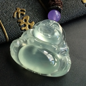 (超值推荐)冰种晴水玉佛挂件