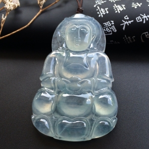 （超值推荐）冰种淡晴水观音挂件