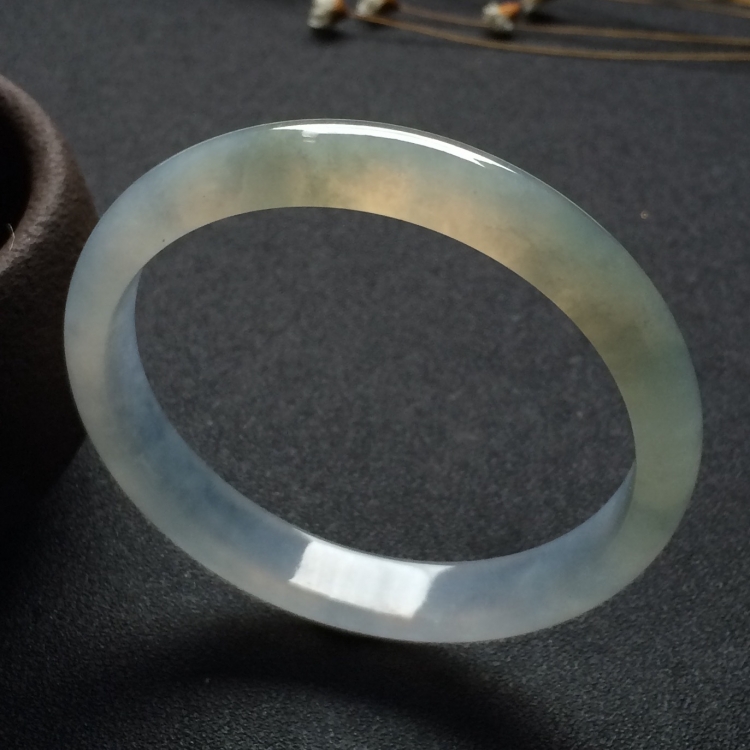（超值推荐）冰种晴水手镯（55.5mm）