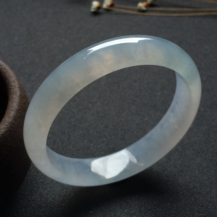 （超值推荐）冰种晴水手镯（56.7mm）