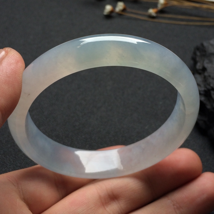 （超值推荐）冰种晴水手镯（56.7mm）