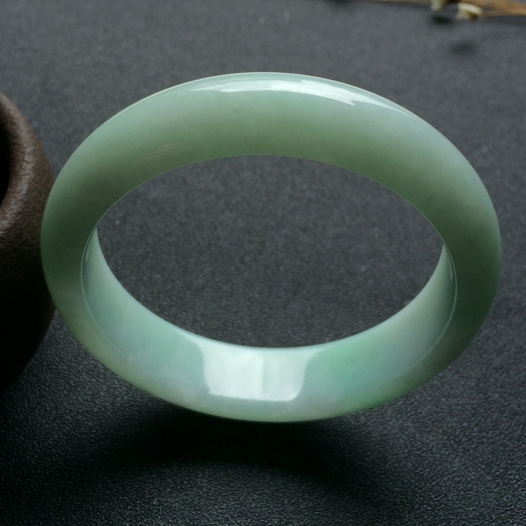 （超值推荐）糯冰种晴水手镯（56.6mm）