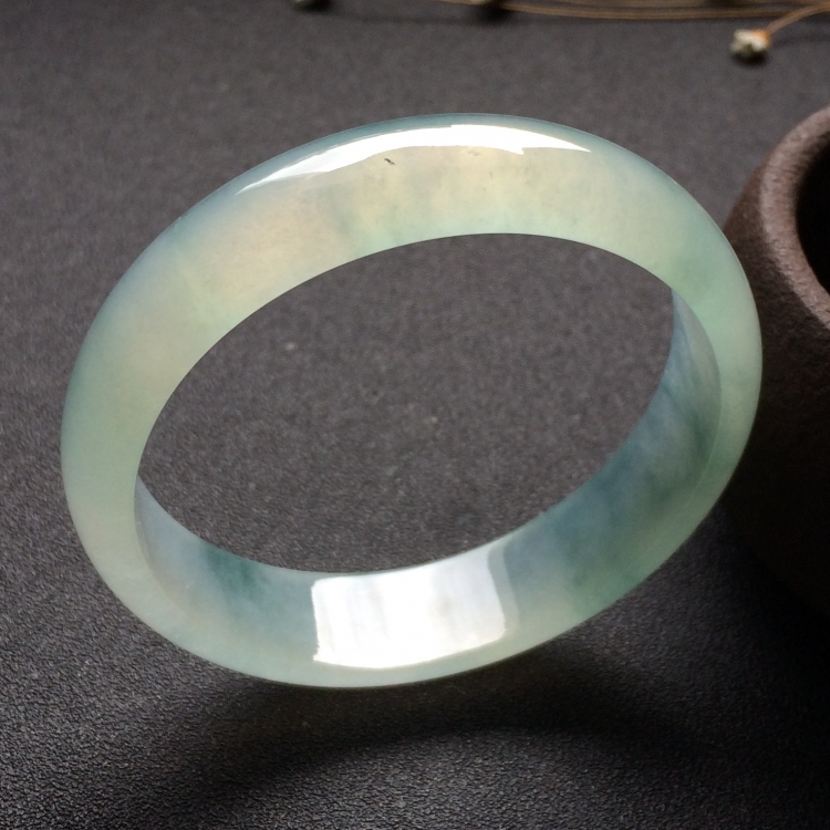 （超值推荐）冰种飘花手镯（57.1mm）