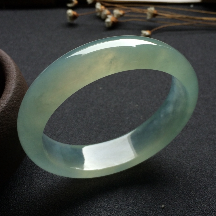（超值推荐）冰种晴水贵妃镯（58.2mm-51.2mm）