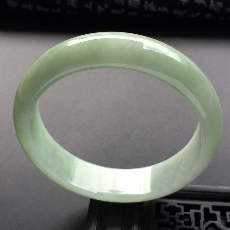 （超值推荐）糯冰种晴水手镯（57mm）