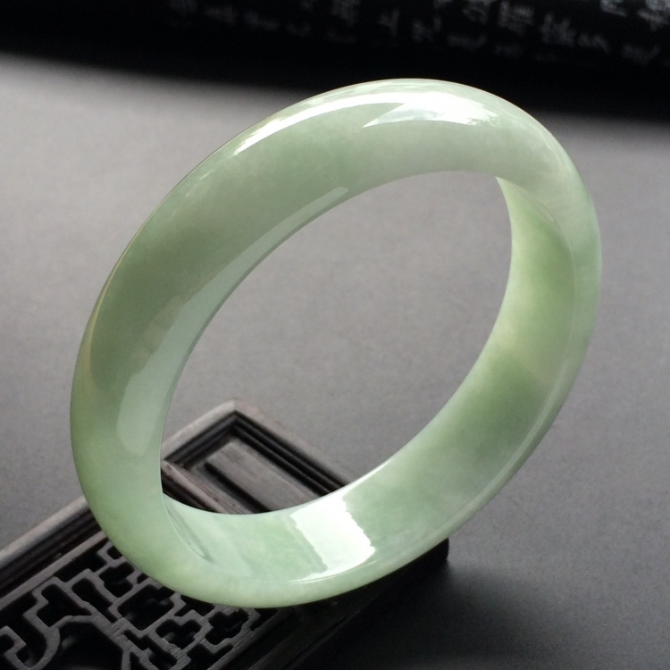 （超值推荐）糯冰种晴水手镯（57mm）