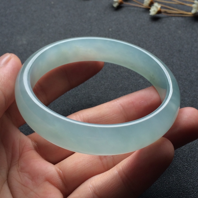 （超值推荐）冰种晴水手镯（58.3mm）