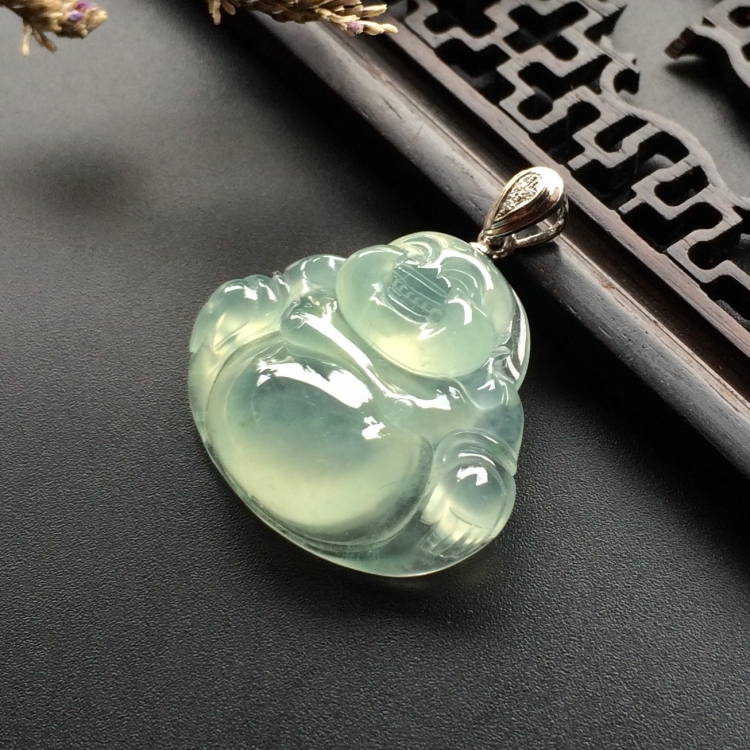 （超值推荐）冰种晴水玉佛挂件