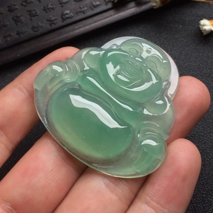 （超值推荐）冰种晴水玉佛挂件