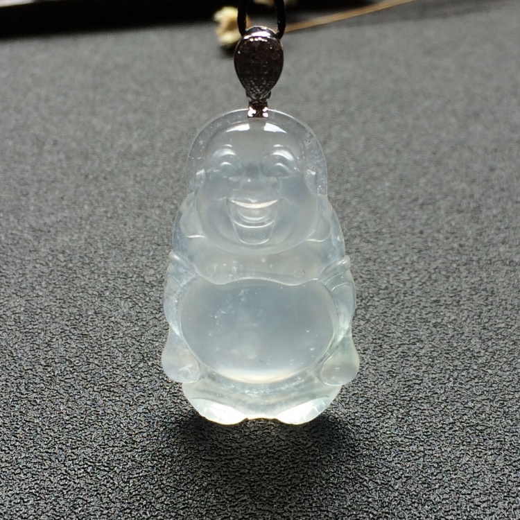 （超值推荐）冰种淡晴水站佛挂件