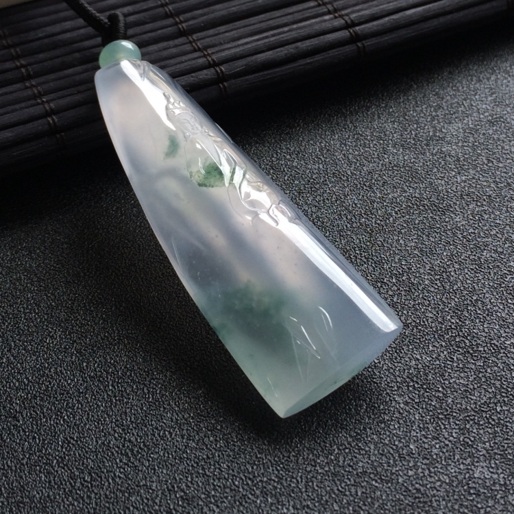 （超值推荐）冰种飘花观音挂件