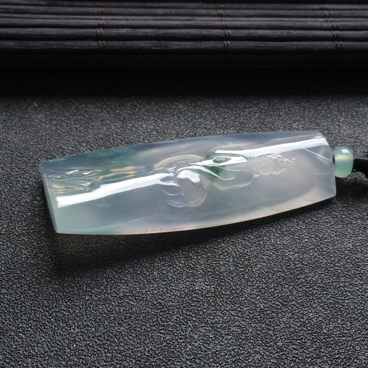 （超值推荐）冰种飘花观音挂件