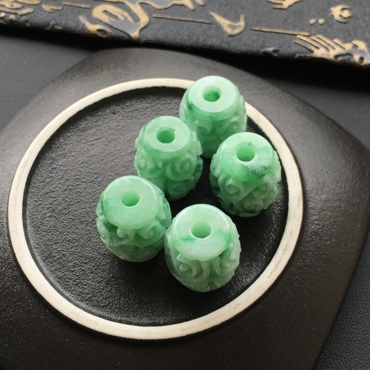 (超值推荐)细糯种略飘翠仿古路路通挂件一批走