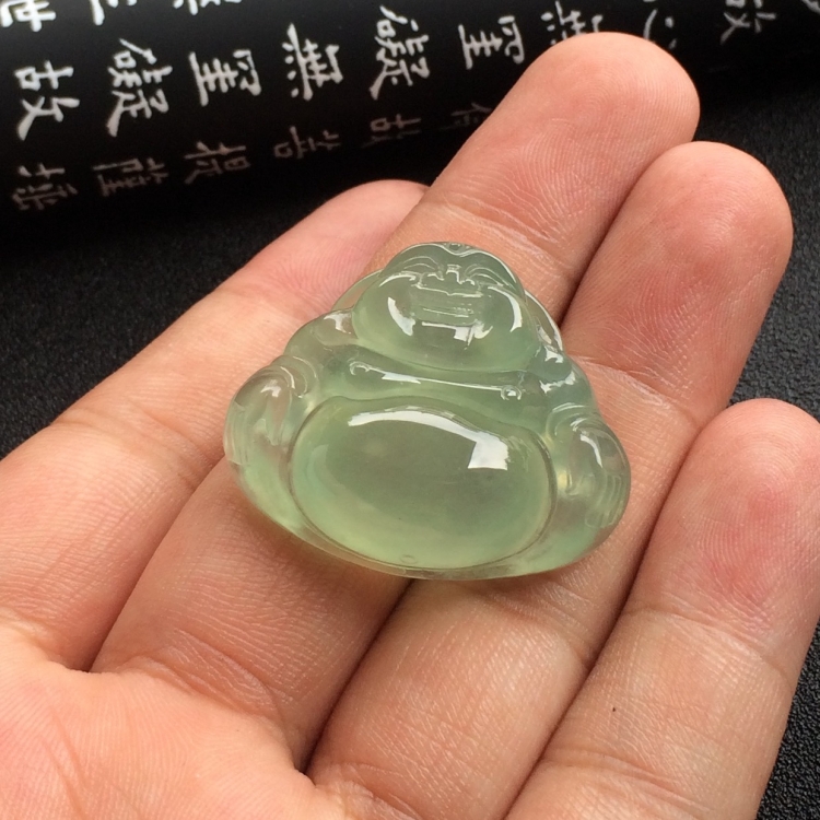 （超值推荐）冰种晴水玉佛挂件