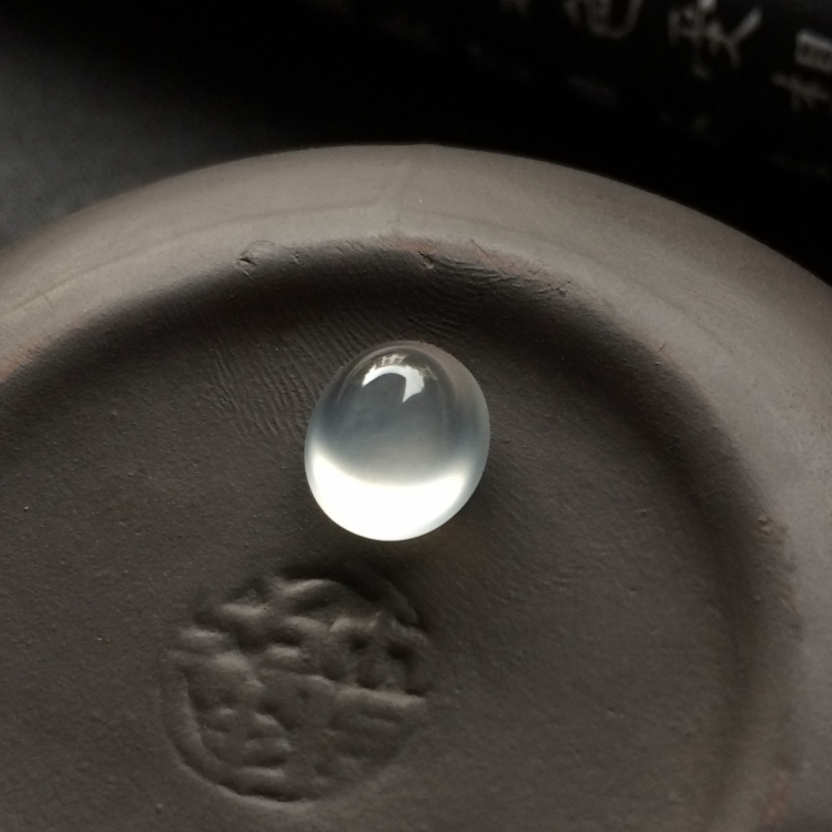 （超值推荐）冰玻种淡晴水戒面