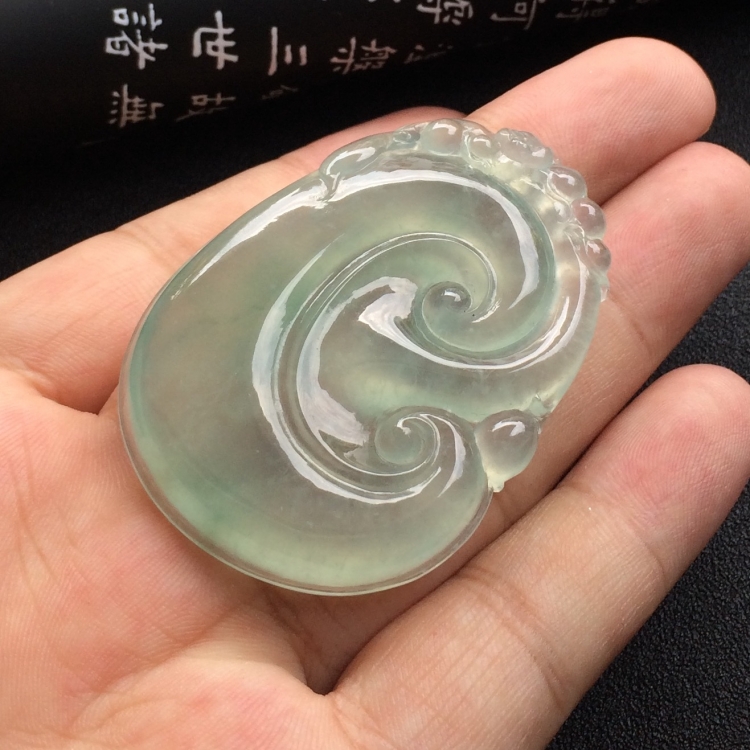 （超值推荐）冰种晴水如意挂件