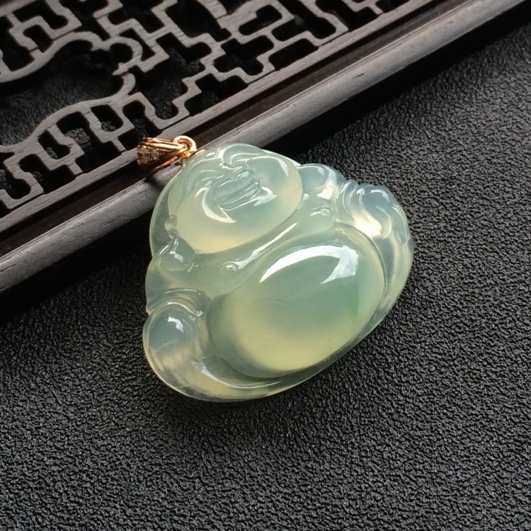 （超值推荐）冰种晴水玉佛挂件