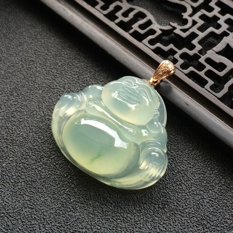 （超值推荐）冰种晴水玉佛挂件