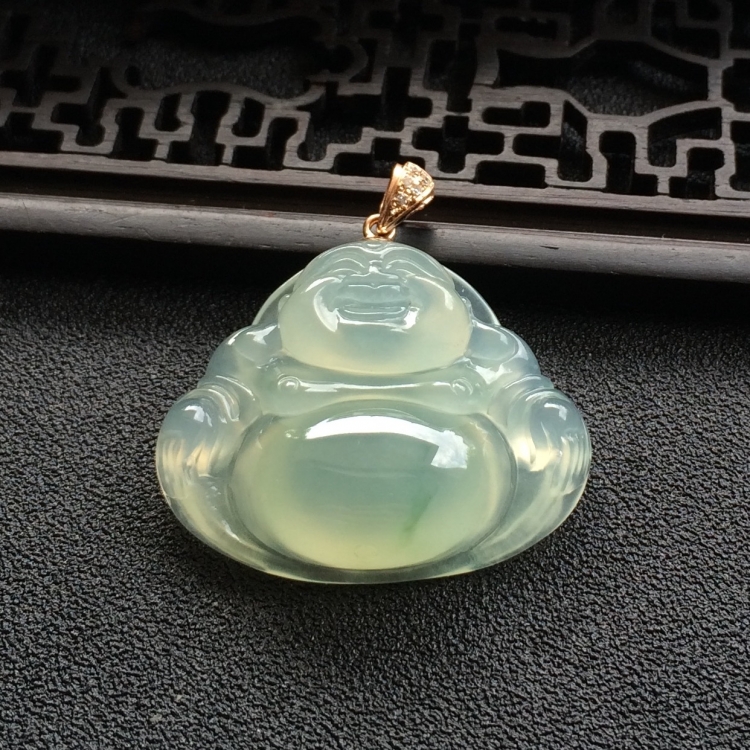 （超值推荐）冰种晴水玉佛挂件