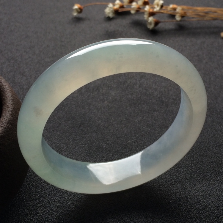 （超值推荐）冰种晴水手镯（57.6mm）