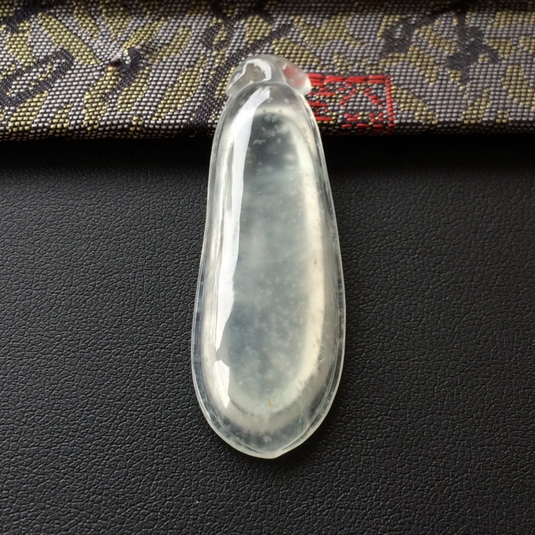 (超值推荐)冰种淡晴水福瓜挂件