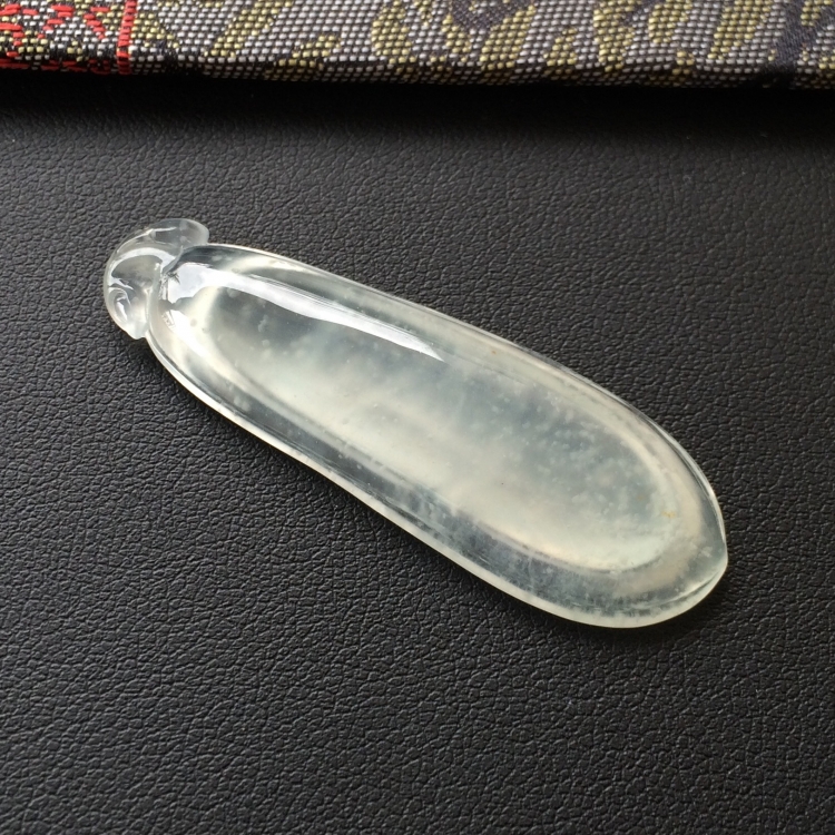 (超值推荐)冰种淡晴水福瓜挂件