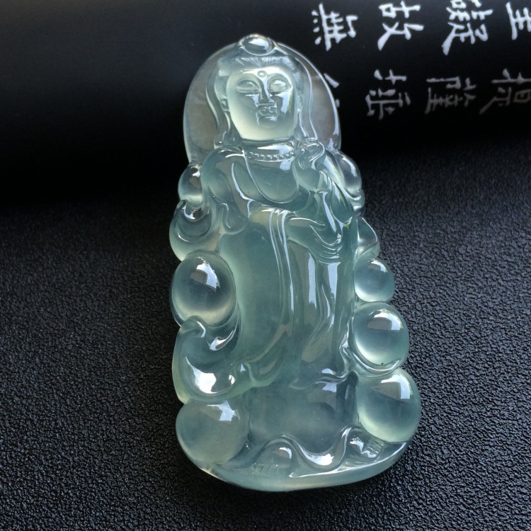 （超值推荐）冰种晴水观音挂件