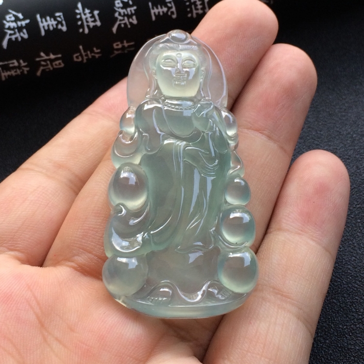 （超值推荐）冰种晴水观音挂件