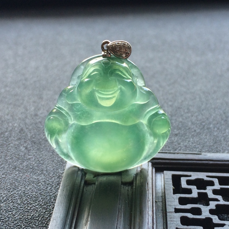 （超值推荐）冰种晴水玉佛挂件