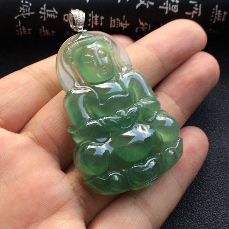 （超值推荐）冰种晴水观音挂件