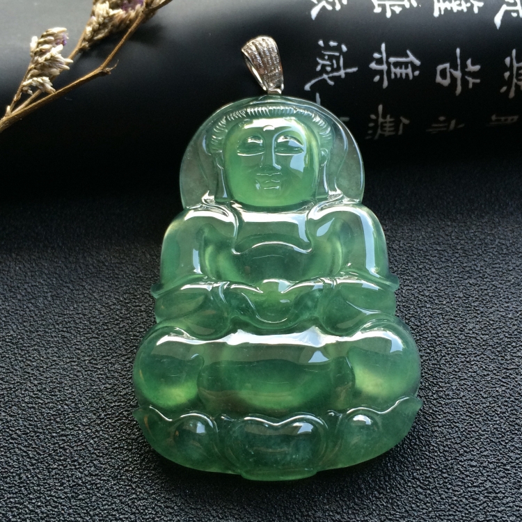 （超值推荐）冰种晴水观音挂件