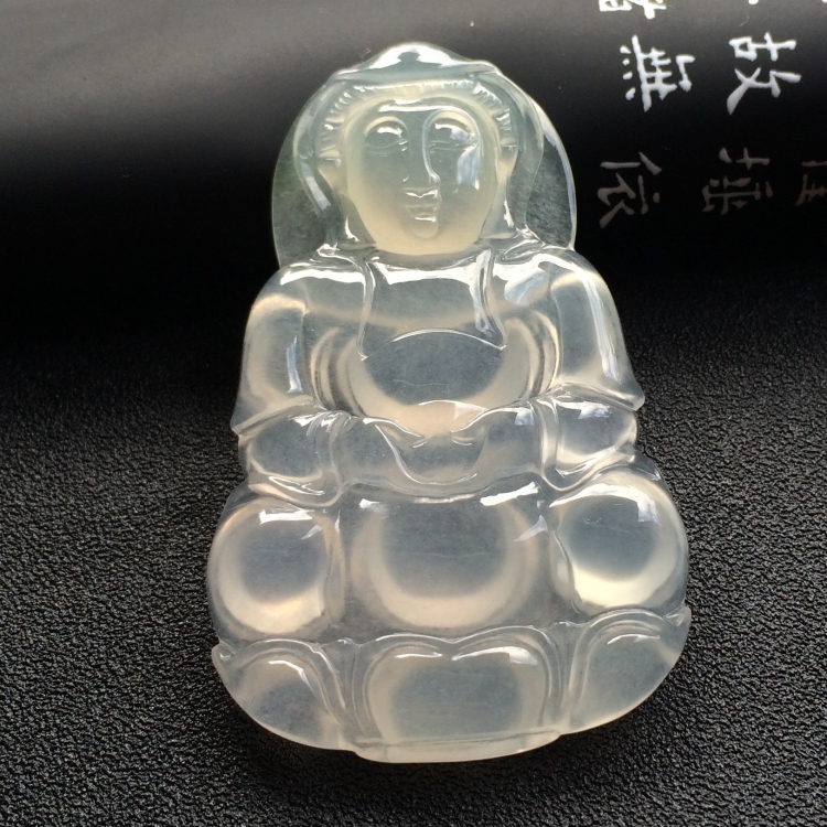 （超值推荐）冰种淡晴水观音挂件