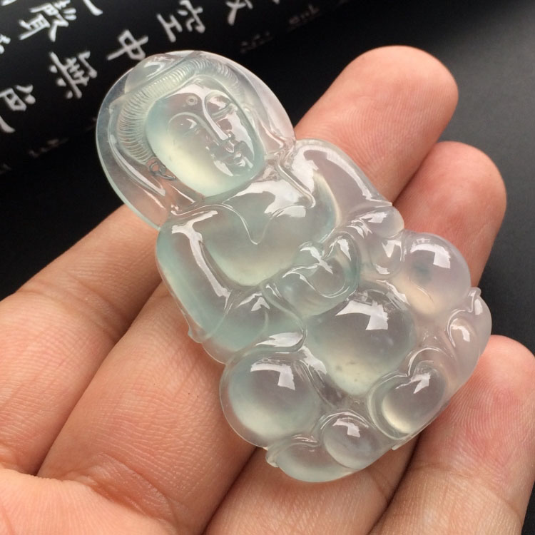 （超值推荐）冰种晴水观音挂件