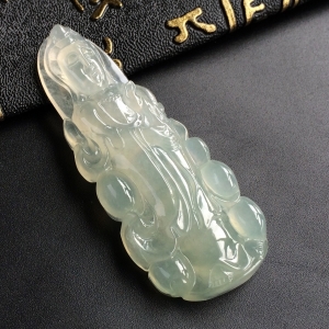 (超值推荐)冰种晴水观音挂件