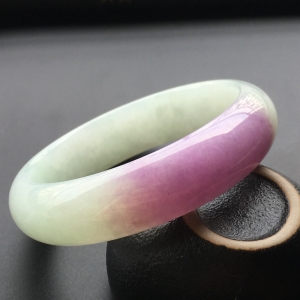(超值推荐)糯冰种紫罗兰手镯(59mm)