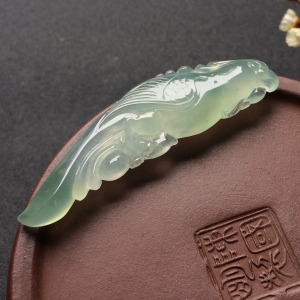 （超值推荐）冰种晴水英明神武挂件
