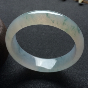 （超值推荐）冰种飘花手镯（56.7mm）