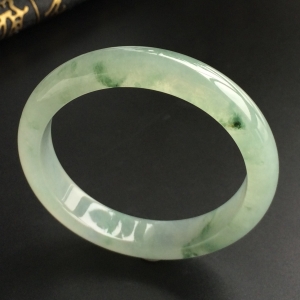 (超值推荐)冰种飘花手镯(53.5mm)