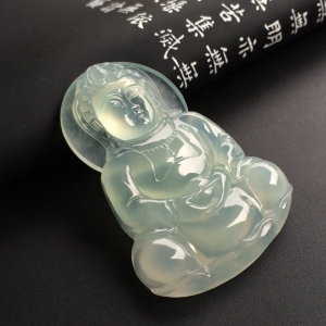 （超值推荐）冰种晴水观音挂件