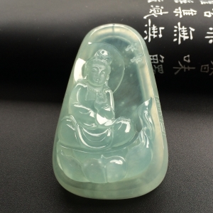 （超值推荐）冰种晴水观音挂件