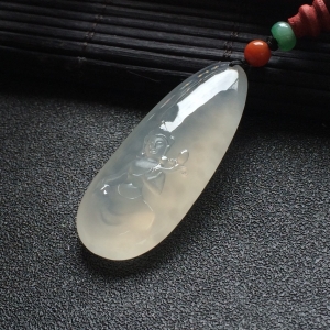 （超值推荐）冰种晴水白度母挂件