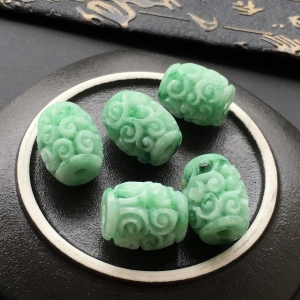 (超值推荐)细糯种略飘翠仿古路路通挂件一批走